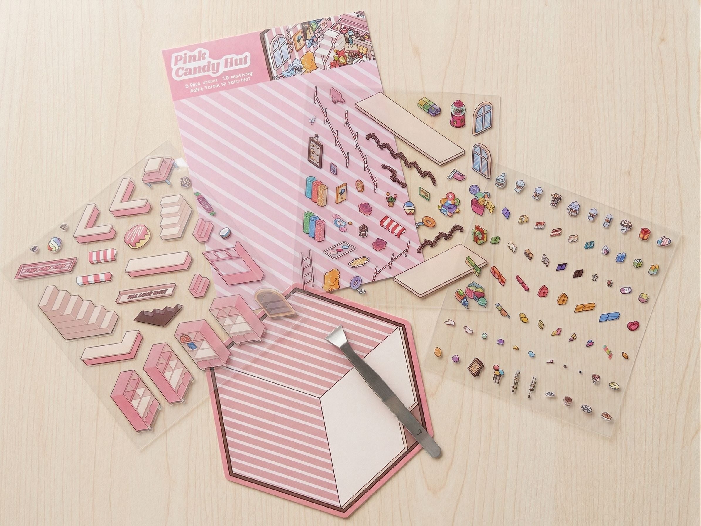 I find these isometric sticker scenes so relaxing. - Zelvo