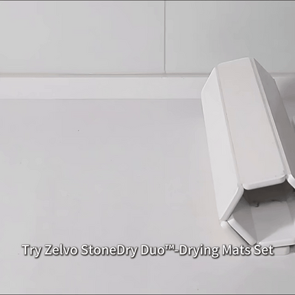 Zelvo StoneDry Duo large and small kitchen drying mats set