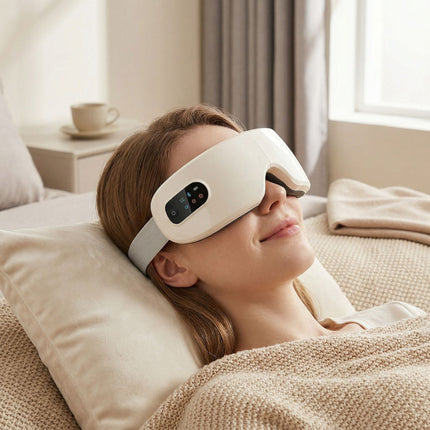 Smart Eye Massager Vibration Eye Care Massage Bluetooth Music - Zelvo