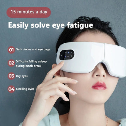 Smart Eye Massager Vibration Eye Care Massage Bluetooth Music - Zelvo